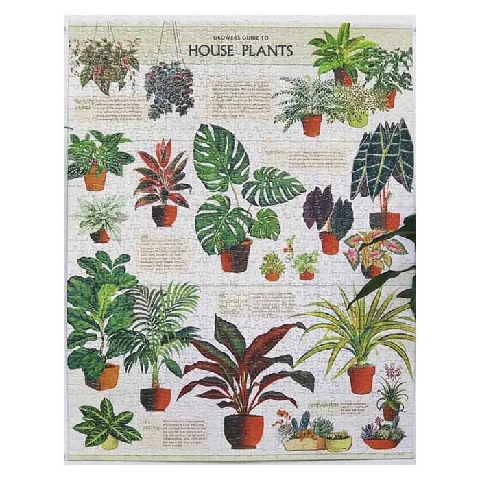 House Plants Wooden Puzzle - 300